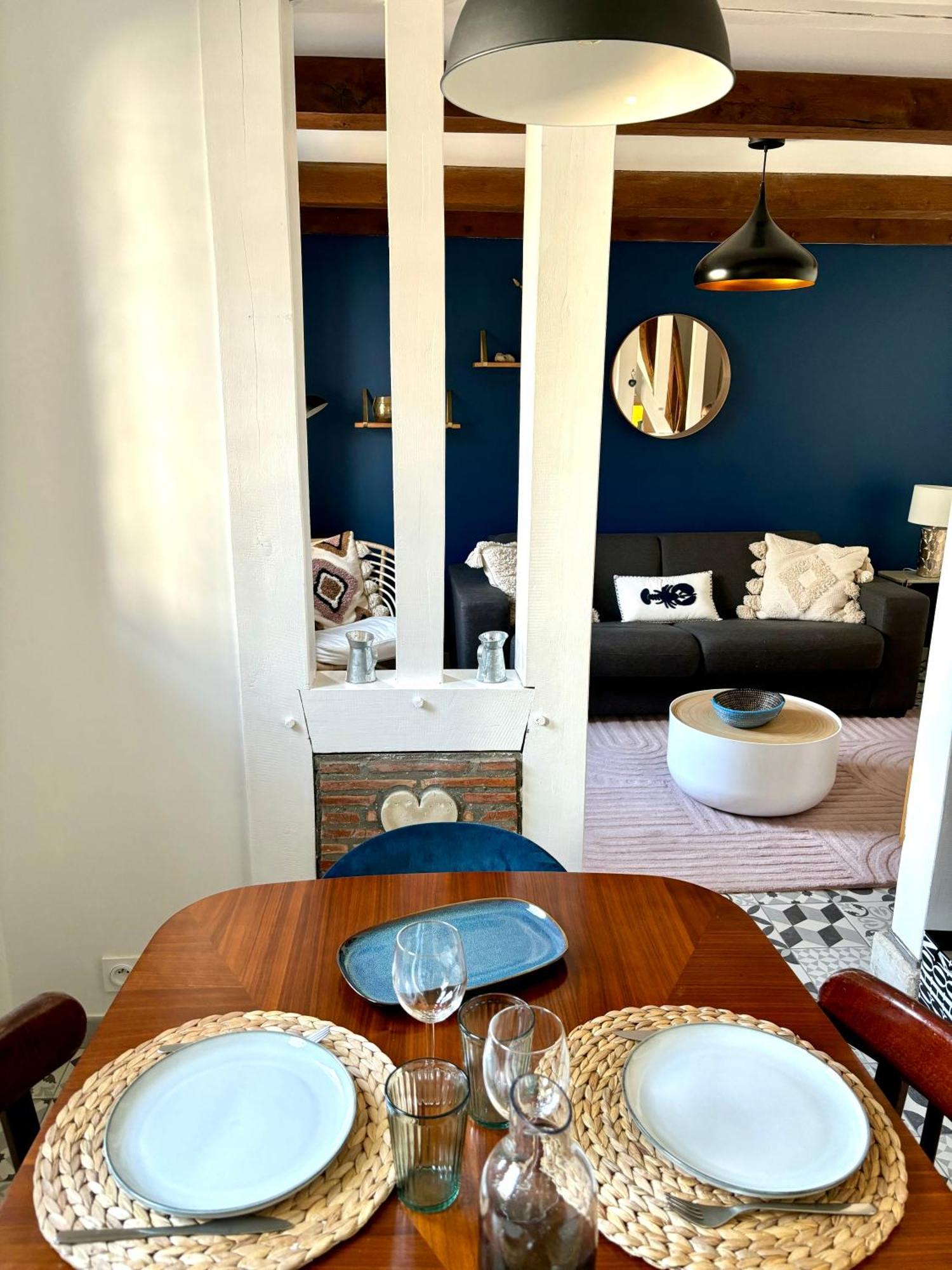 La Petite Ardoise - Maison Au Calme Pour 4 Pers Honfleur Exterior foto